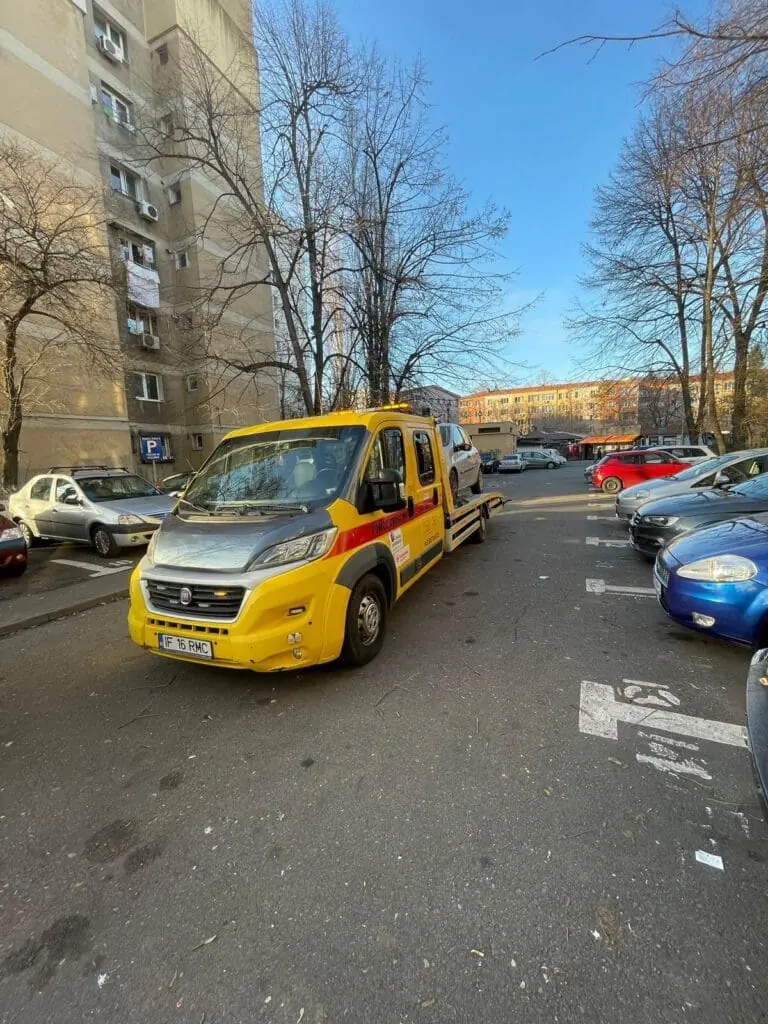 Autospeciala de asistenta rutiera in parcare urbana